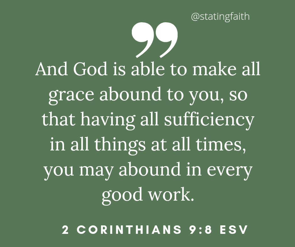 Abundance in Christ ESV