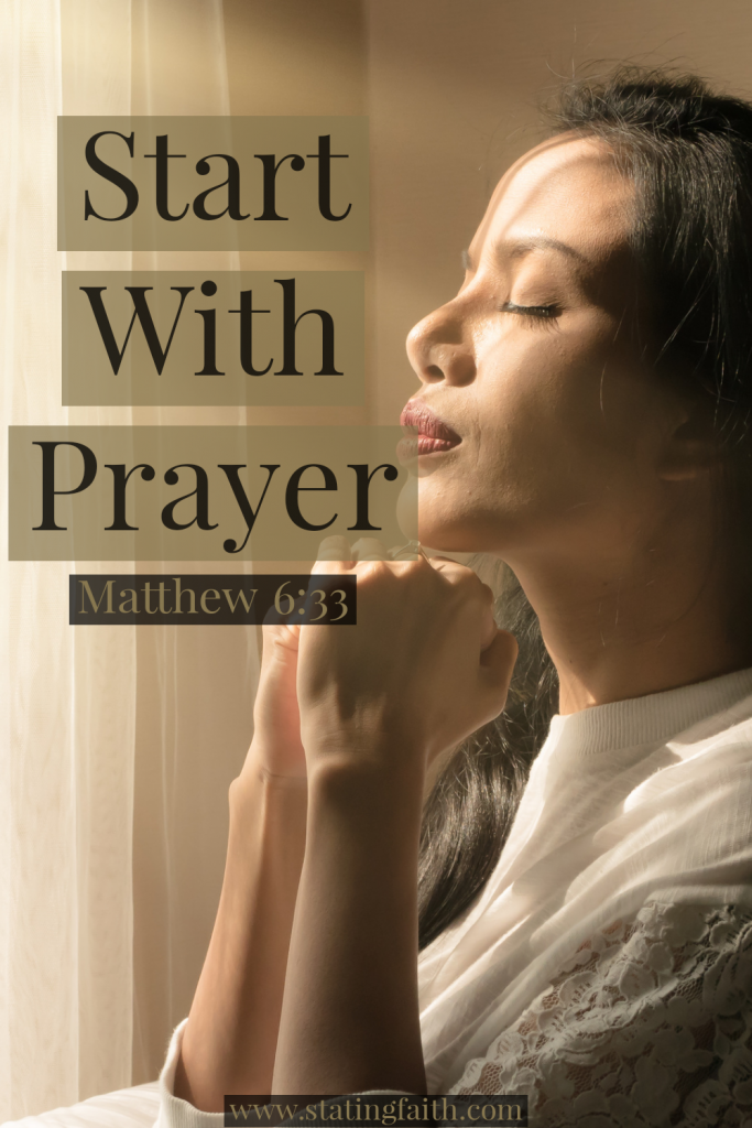 Start With Prayer