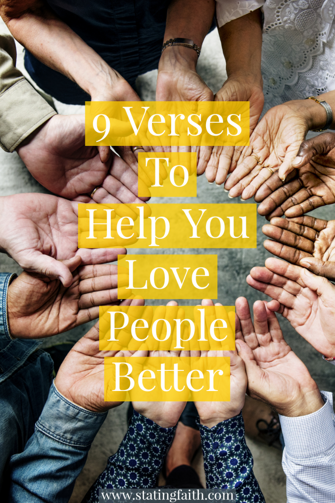 9 Verses to help us be a People Person